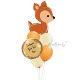 13 6 80x80 - Woodland Squirrel Personalised Balloon Bouquet