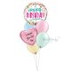 19 3 80x80 - Hooray It's Your Birthday Balloon Bouquet