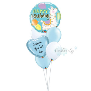 22 1 300x300 - Llama Birthday Balloon Bouquet