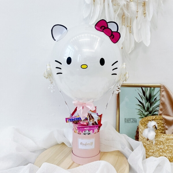 8 20 - 3D Hello Kitty Inspired Hot Air Balloon