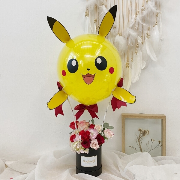 3D inspired Pikachu Hot air balloon