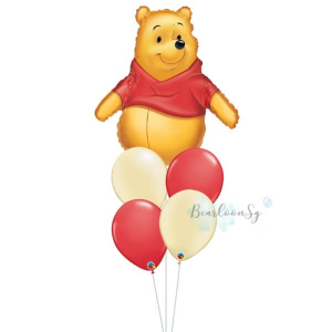 [Supershape] Winnie The Pooh Balloon Bouquet