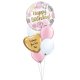 Pink Gem Birthday Balloon Bouquet
