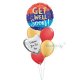 Bouncy Get Well Soon Balloon Bouquet