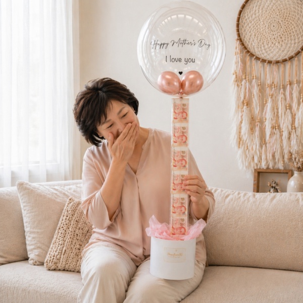 Cash Reveal Box (Mini Balloons)