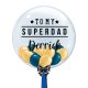 [Father's Day] Personalised Balloon (Blue & Gold)