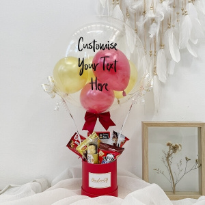 Red Snack Box Hot Air Balloon