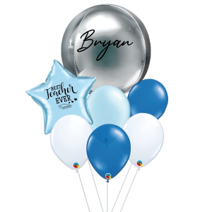 [Teacher’s Day] Orbz Balloon Bouquet - Silver