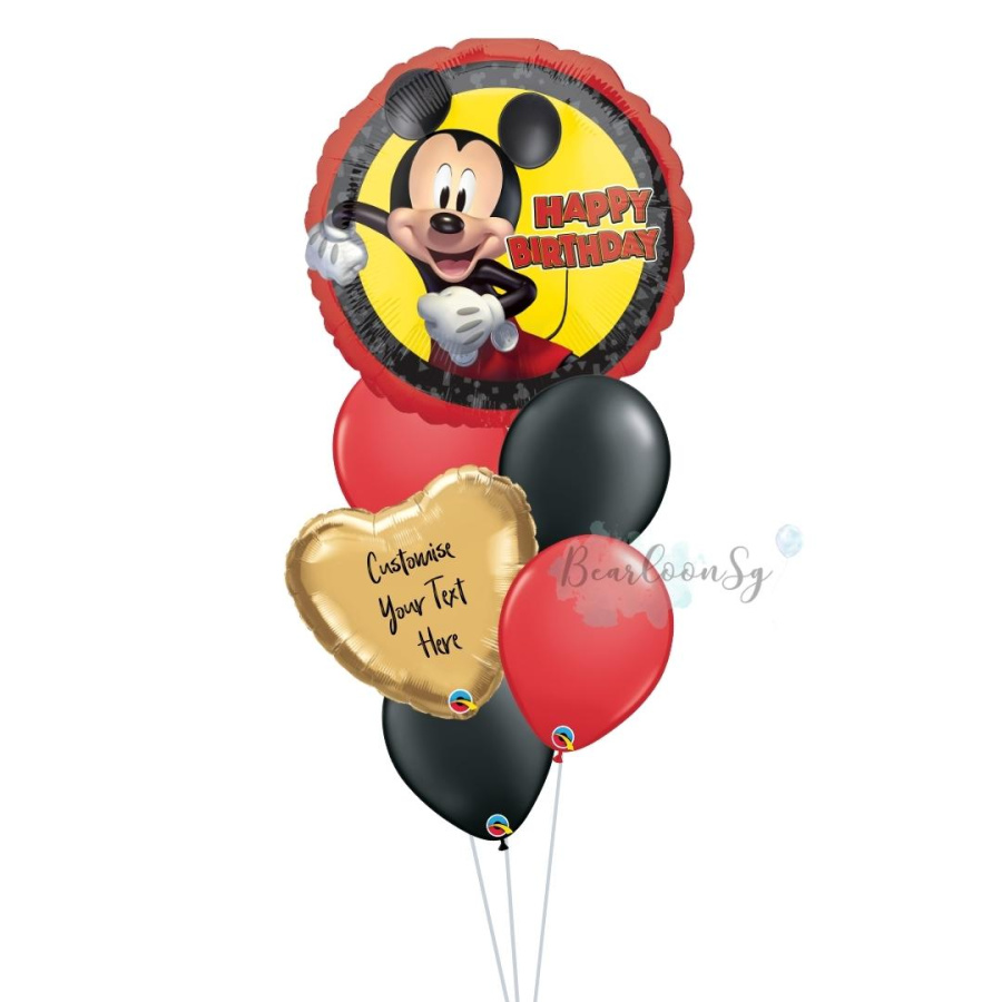 Mickey Birthday Balloon Bouquet