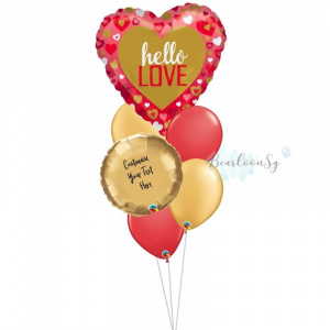 Hello Love Balloon Bouquet