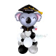 Koalafied Graduation Balloon Stack