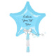 32" Personalised Blue Star Foil Balloon