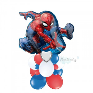 Spiderman Balloon Stack
