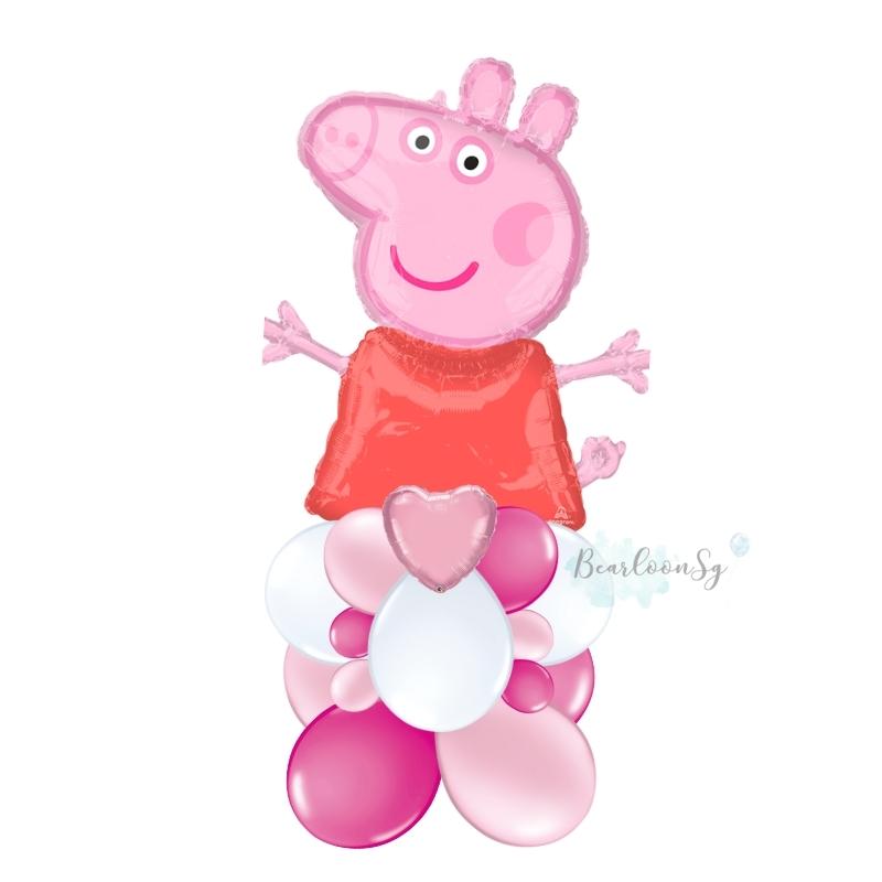 Peppa Pig Balloon Stack