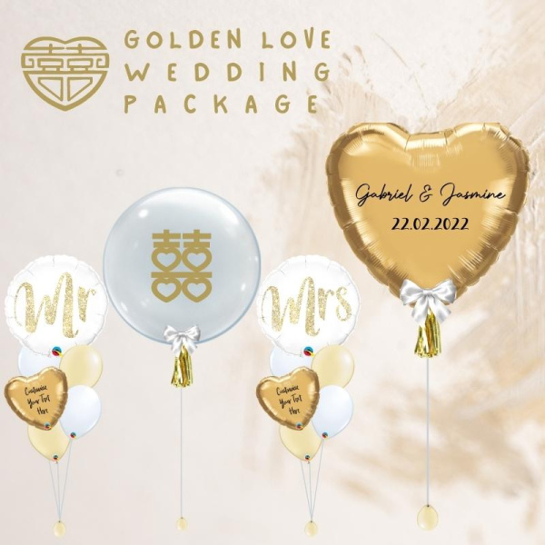 Golden Love Wedding Package