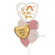 Boho Love You Balloon Bouquet