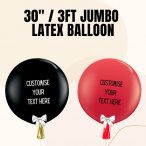 Personalised balloon - 3FT Balloon
