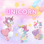 Balloon By Theme - Unicorn & Caticorn