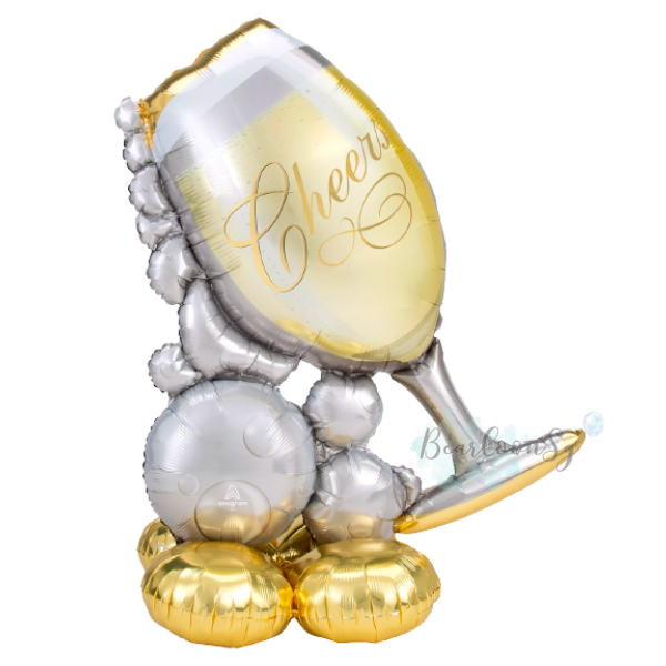 [Airloonz] Bubbly Wine Glass