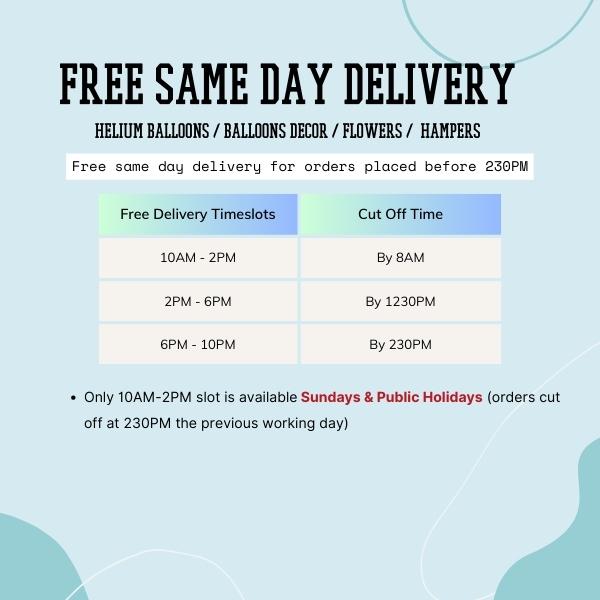Free same day delivery Free same day delivery
