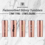 Skinny Tumbler - Rose gold