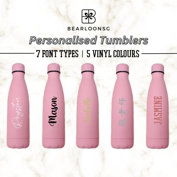 Tumbler Bottle - Matte Baby Pink