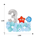 Under The Sea Balloon Center Piece