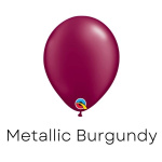 Metallic Burgundy