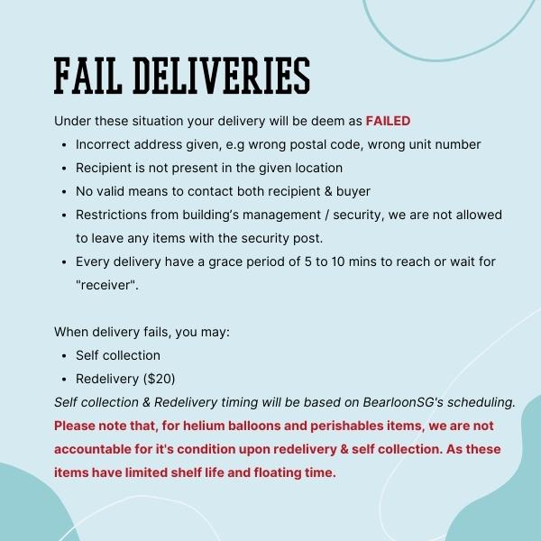 Failed Delivery Failed Delivery
