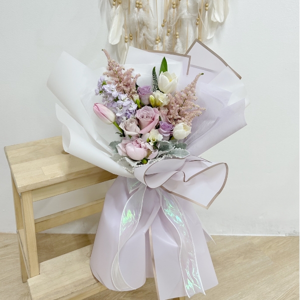 Lavish Lavender Flower Bouquet