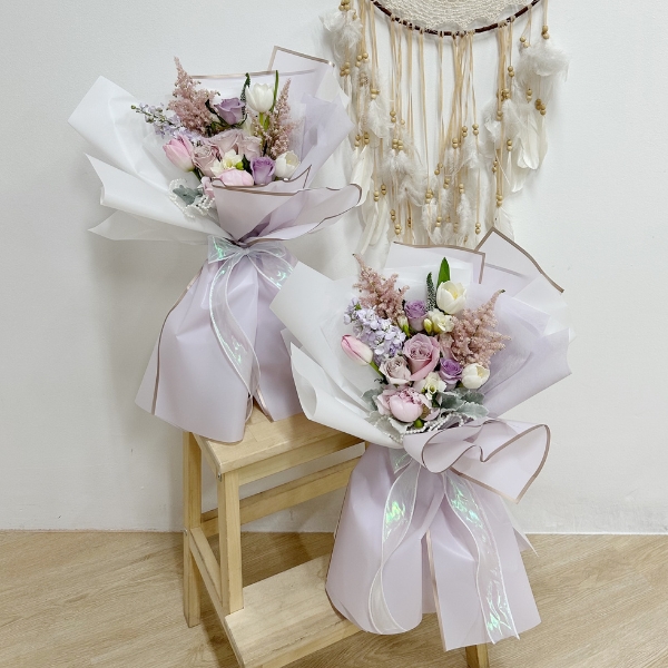 Lavish Lavender Flower Bouquet