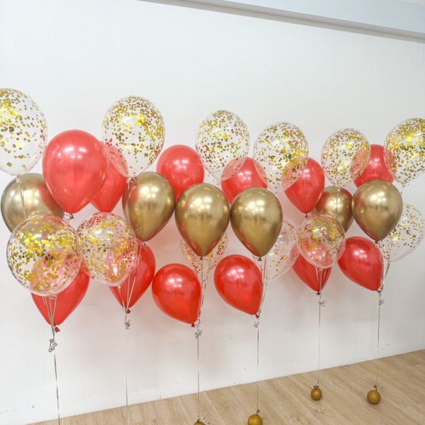 Confetti Latex Balloon Bouquet