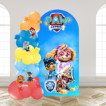 [Setup] Paw Patrol Backdrop Decoration