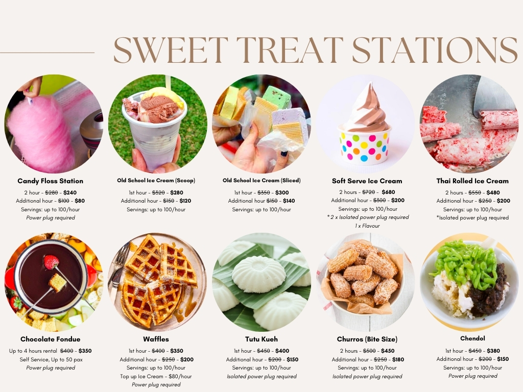 Sweet Treat Stations