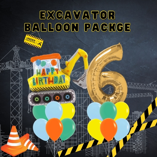 [Transport] Excavator Balloon Package