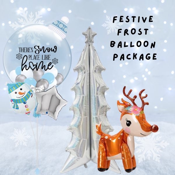 Festive Frost Balloon Package