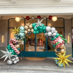 Sephora's Event Christmas Balloon Arch