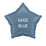 Sage Blue Star Foil