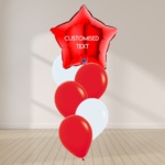 You're The Star Balloon Bouquet - Red