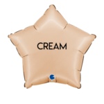Cream Star Foil