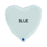 Blue Heart Foil