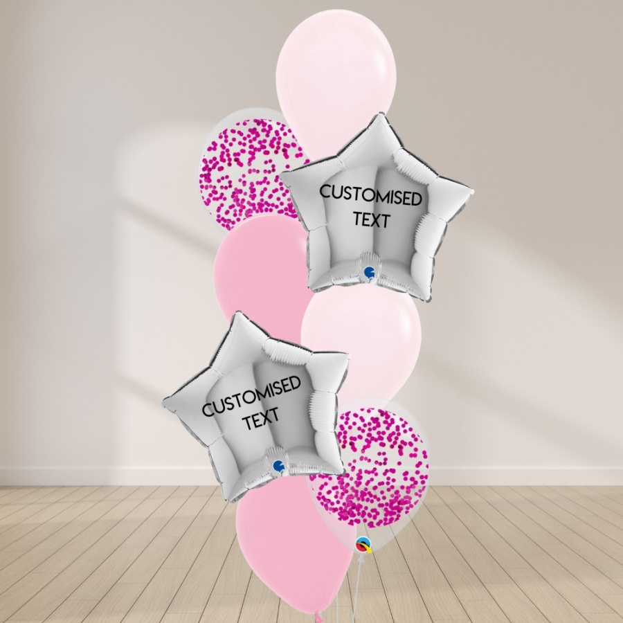 Star Struck Balloon Bouquet - Pink (III)