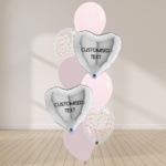 Sweet Heart Balloon Bouquet - Pink (II)