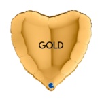 Gold Heart Foil