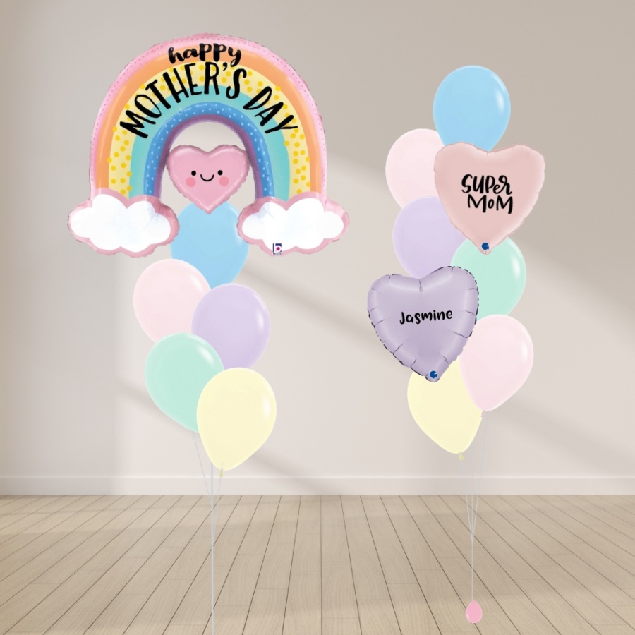 Somewhere Over The Rainbow Balloon Package