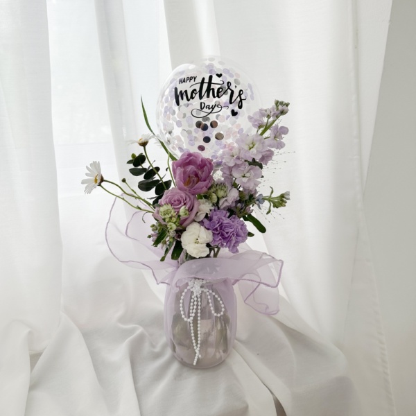 Blossom Jar (Purple)