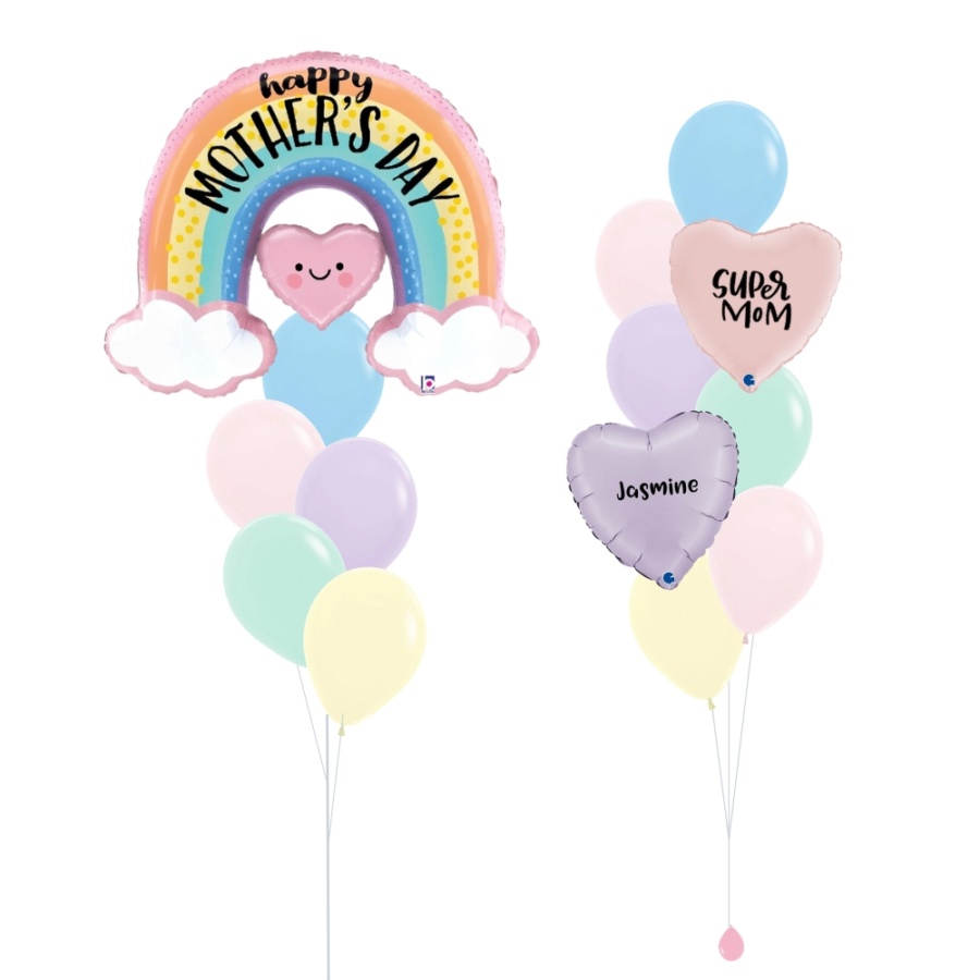 Somewhere Over The Rainbow Balloon Package