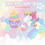 Dreamy Unicorn Balloon Package