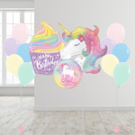 Dreamy Unicorn Balloon Package