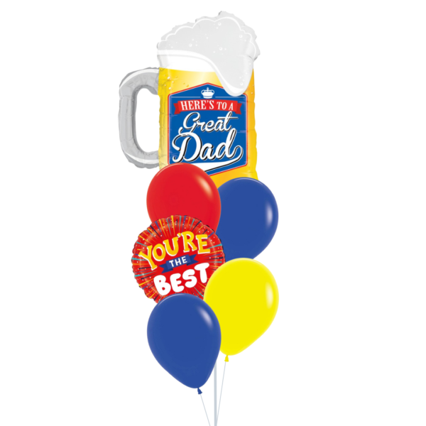 [Father Day] Great Dad Beer Mug Bouquet